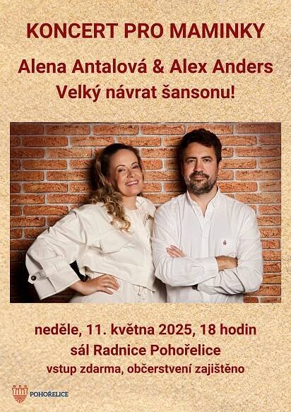 Koncert pro maminky - Alena Antalová a Alex Anders