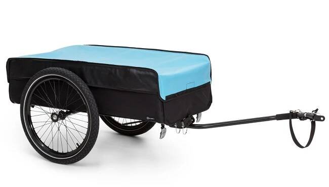 KLARFIT Companion, nákladní přívěs, L, 40 kg/50 litrů, přívěs na kolo, ruční vozík, 16
