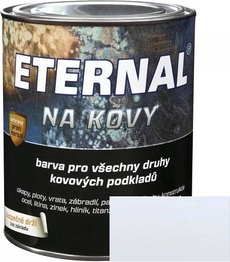 Eternal na kovy univerzální barva na všechny kovy 700g 401 bílá