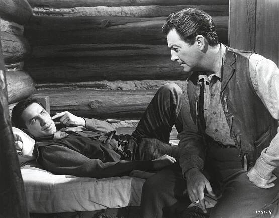 Osedlat vítr - Z filmu - John Cassavetes, Robert Taylor