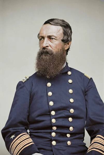Portrait of Rear Adm. David D. Porter, officer of the Federal Navy, 1860