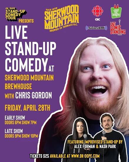 comedy – Sherwood Mountain Brewhouse Ltd.
