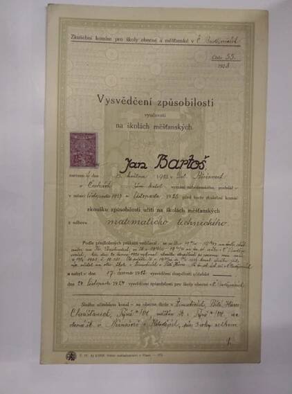 Kategorie "Doklady/dokumenty" - Antikvariát PCE