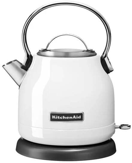 Elektrická varná konvice KitchenAid 5KEK1222EWH (1500 W 1.25 l; bílá barva)