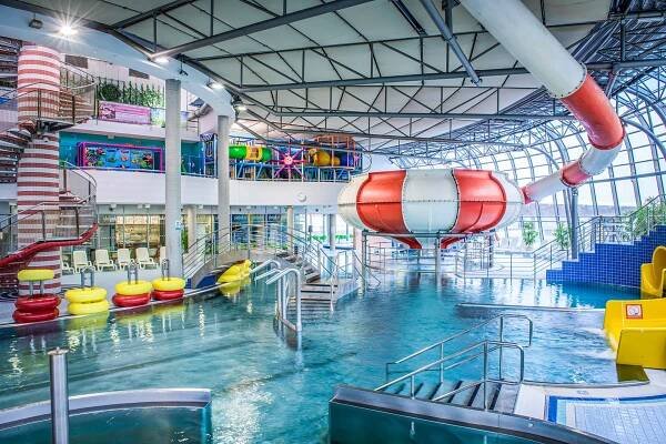 Dětská herní konstrukce | Aquapark Olomouc - kvalitní prostředí pro rekreaci, relaxaci a aktivní odpočinek ve spojení s