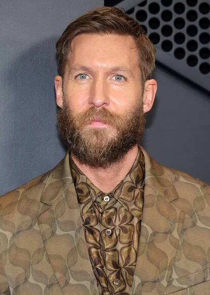 Calvin Harris attends the 66th GRAMMY Awards at Crypto.com Arena on February 04, 2024