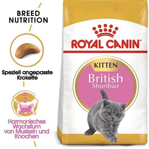 Royal Canin Granule pro kočky British Shorthair Kitten 2 kg