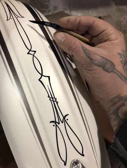 Pinstriping - Mr Oz Designs