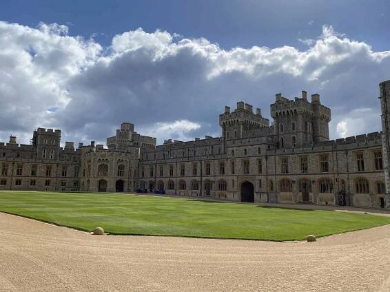 Windsor Castle with kids