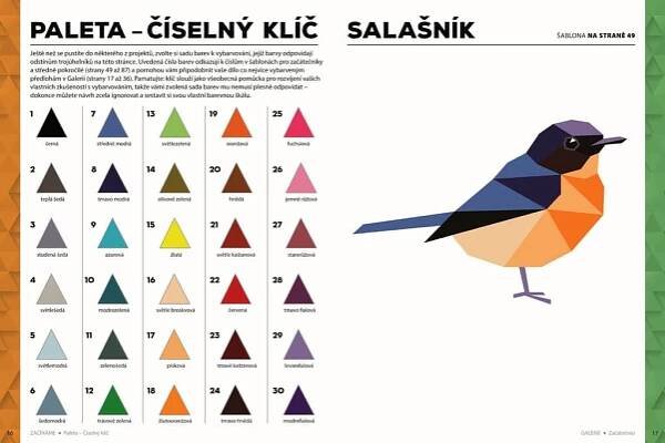 Vybarvujeme podle čísel - Ptáci
