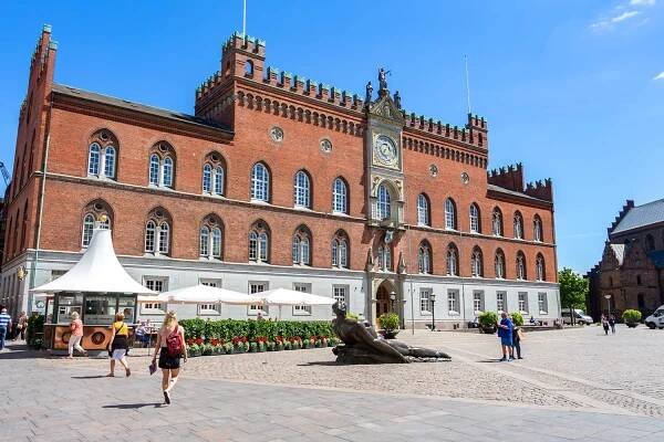 City Hall in Odense, Denmark