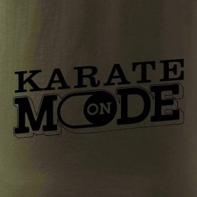 Karate mode - Mikina s kapucí hooded sweater