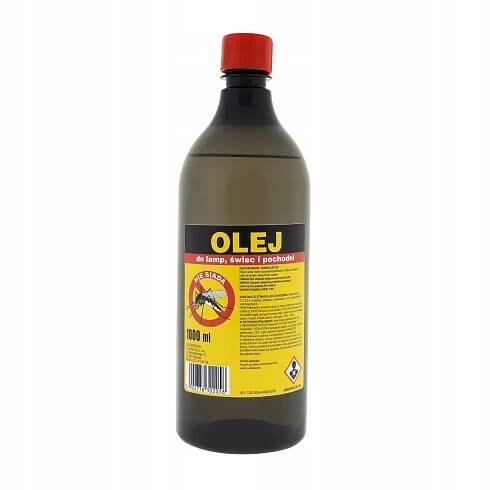 Olej do POCHODNÍ, Lamp, Parafínová svíčka VÝKONNÝ 1L