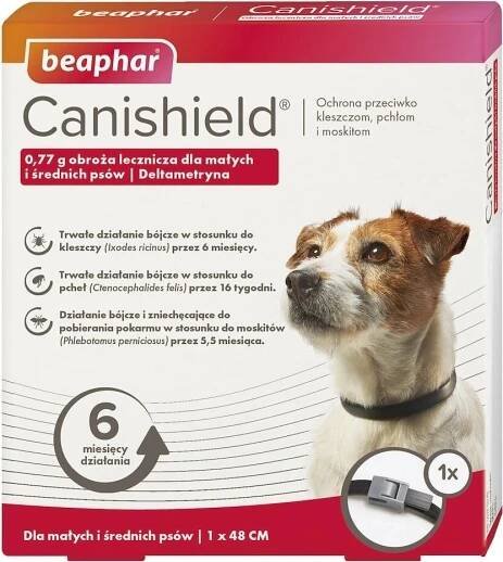 Canishield Obojek antiparazitní 65 cm