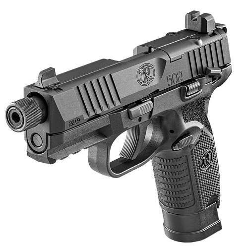 Samonabíjecí pistole FN 502 Tactical FDE/FDE .22LR 