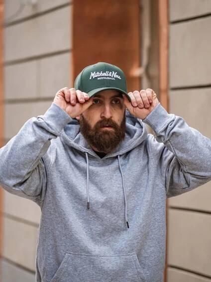 Kšiltovka Mitchell & Ness - Branded Pinscript Classic Red - Dark Green