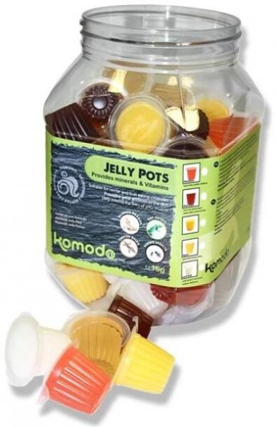 Komodo Jelly kalíšky v dóze 60 ks mix příchutí