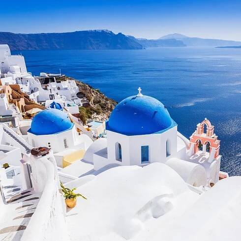 santorini, greece view