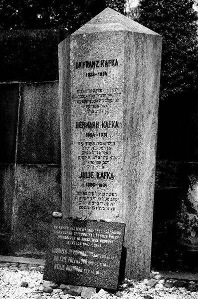 Franz Kafka's grave