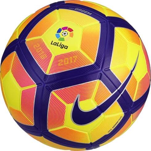 NIKE ORDEM 4 - LA LIGA FOTBALOVÝ MÍČ - Žlutá, Modrá, Červená | Produkty | GAZZA SPORT