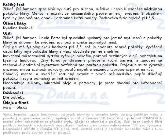 Linola Forte Šampon 200ml