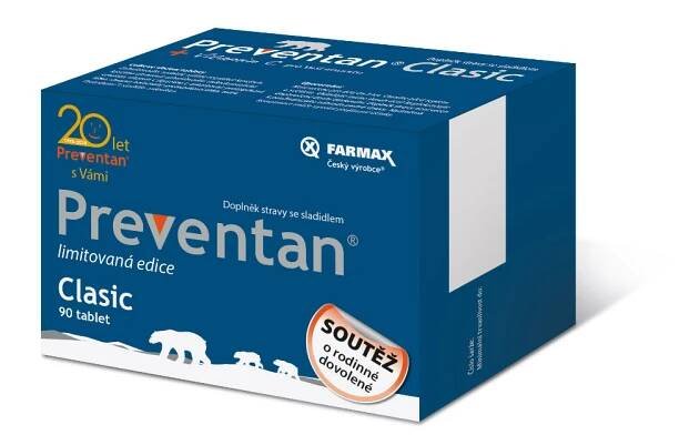 PREVENTAN CLASIC 90 TABLET LIMITOVANá EDICE | Medicinous ČR