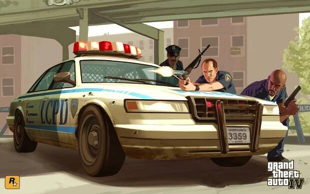 Reklama na Grand Theft Auto IV