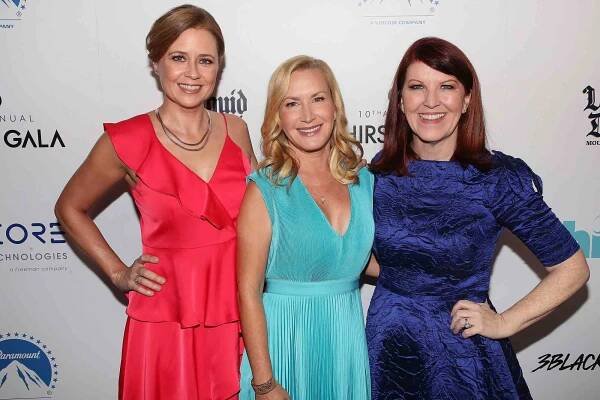 The Office Reunion! Jenna Fischer, Angela Kinsey & Kate Flannery Together Again at L.A. Benefit
