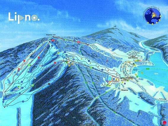 Mikuláš přinese na Lipno novou lanovku a sjezdovky