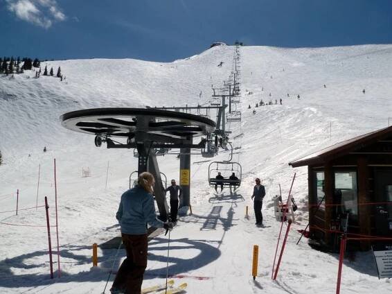Ski lifts Telluride