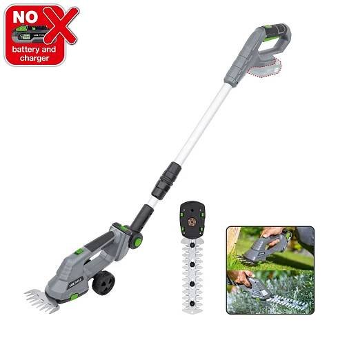 LUX-TOOLS 1 PowerSystem Aku teleskopické nůžky na trávu a keře A-GS-20/20T Solo