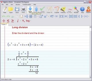 Long division of Polynomials