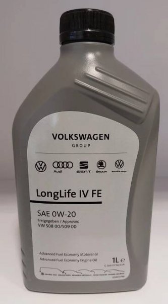 Originální olej VW GS60577M2 - Longlife IV FE 0W-20 - 1L
