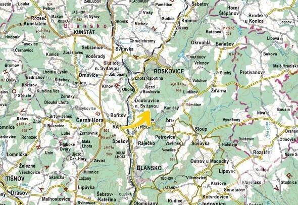 Prodej Pozemek, Doubravice nad Svitavou - Doubravice nad Svitavou, Jihomoravský kraj