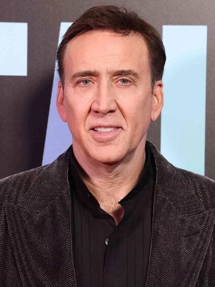 Nicolas Cage attends the New York premiere of "The Unbearable Weight of Massive Talent"