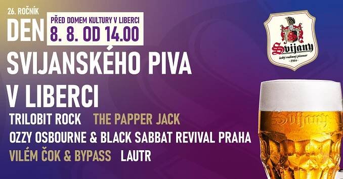 Den Svijanského piva v Liberci 2025 - Vstup zdarma
