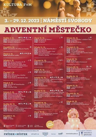 Vánoční trhy Frýdek-Místek 2023 | Vyletnik.cz