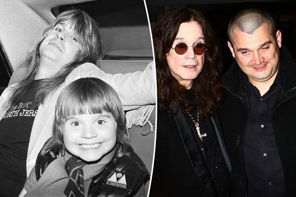 Ozzy Osbourne’s rarely seen children Jessica and Louis react to their dad’s death