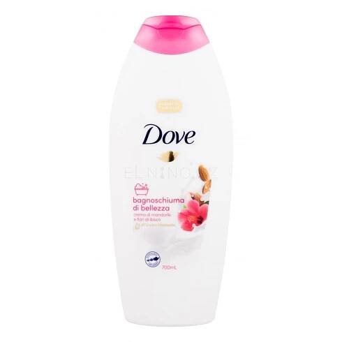 Dove Caring Bath Almond Cream With Hibiscus Pěna do koupele pro ženy 700 ml | ELNINO.CZ
