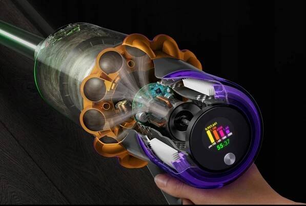 TYČOVÝ VYSAVAČ BEZDRÁTOVÝ VYSAVAČ DYSON V15s DETECT SUBMARINE MOPOVÁNÍ Napájení nabíjecí baterie