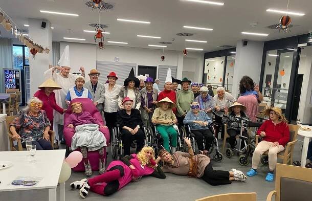 Halloween a oslavy narozenin v SeniorCentru Liberec - Liberec