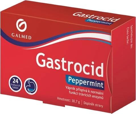 Galmed Gastrocid žvýkací tablety 24 ks