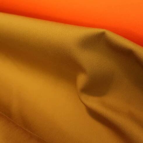 Gabardén double tm. béžový a oranžový