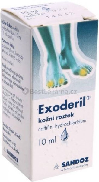 EXODERIL® 10MG/ML kožní roztok 1X10ML
