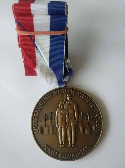 Medaile XXIII olympijských her Los Angeles 1984, USA
