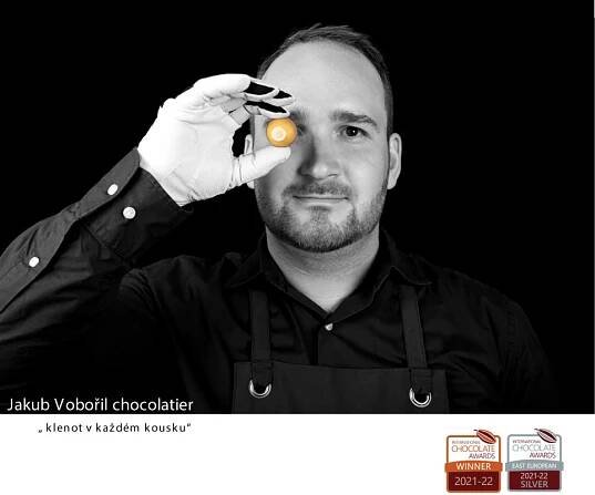 Jakub Vobořil Chocolatier - Pralinky na přání, firemní dárky, svatby, zakázková výroba