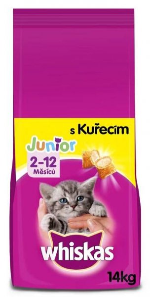 Whiskas Junior kuřecí 14 kg