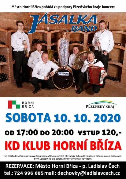 ZRUŠENO: Jásalka band v Horní Bříze