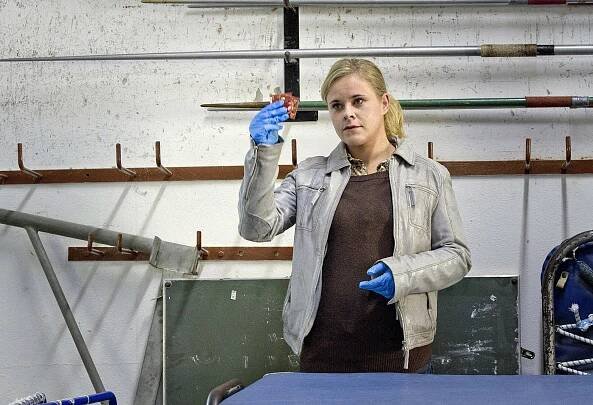 Vraždy na severu - Muž s oštěpem v zádech - Z filmu - Marie-Luise Schramm