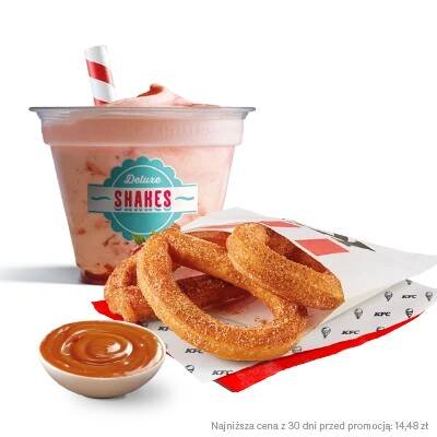 3x Churros + Shake 180 ml